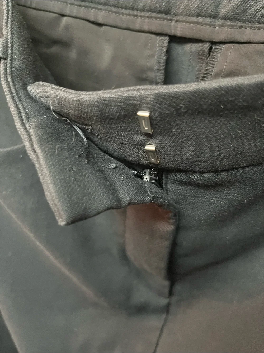 Abercrombie & Fitch Black Pencil Skirt with Front Pockets